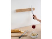 Taylor's Eye Witness Magnetic Oak Knife Rack (holds up to 8 knives)